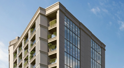 European architect designed building